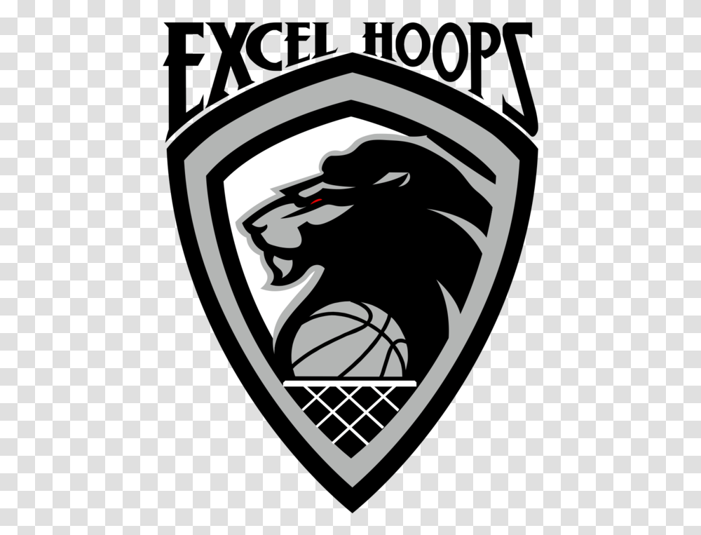 Excel Hoops Basketball Logo, Armor, Shield Transparent Png