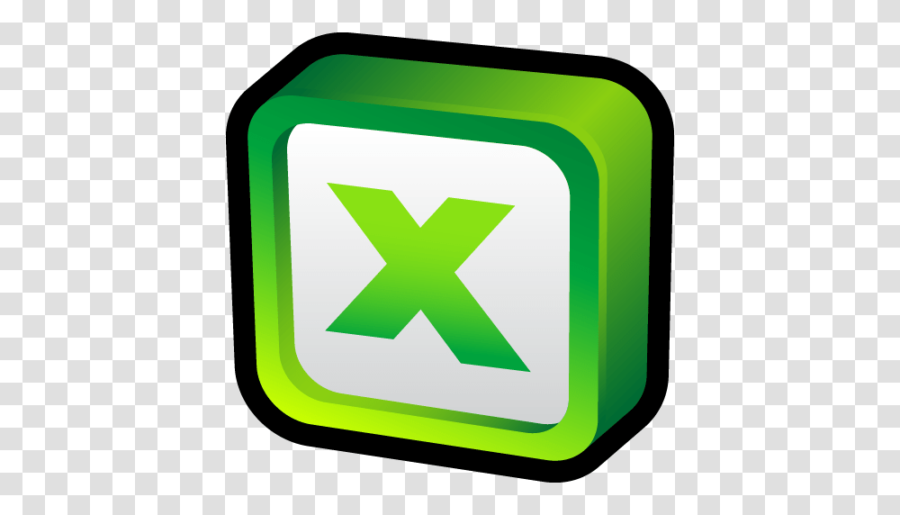 Excel Icon, First Aid, Recycling Symbol, Logo, Trademark Transparent Png