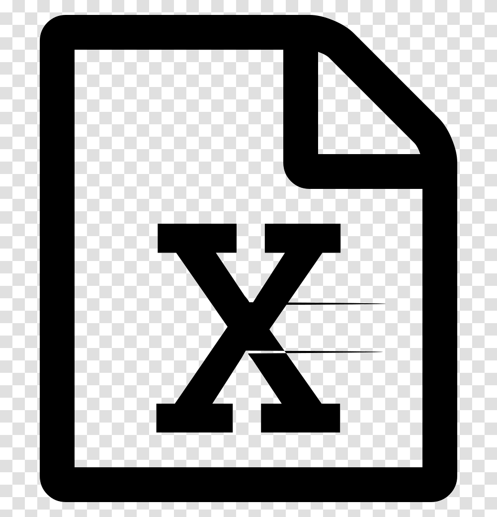 Excel Icon Free Download, Label, Stencil Transparent Png