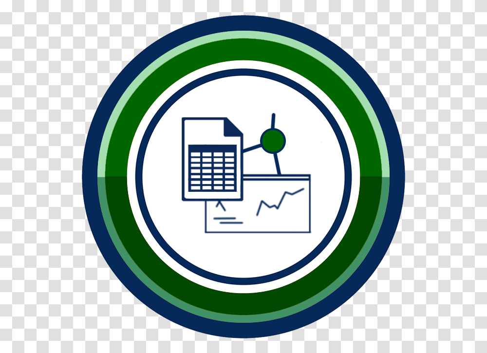Excel Logo Circle, Label, Security Transparent Png