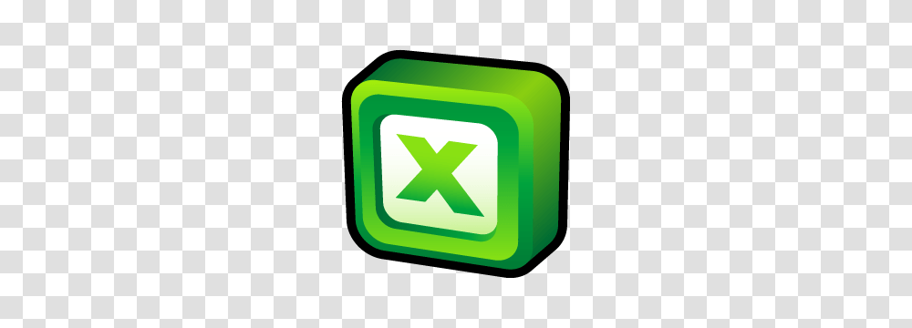 Excel Microsoft Office Icon, Green, First Aid, Recycling Symbol, Emerald Transparent Png