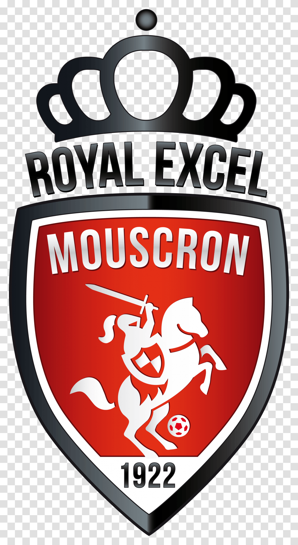 Excel Royal Excel Mouscron Logo, Trademark, Emblem, Urban Transparent Png