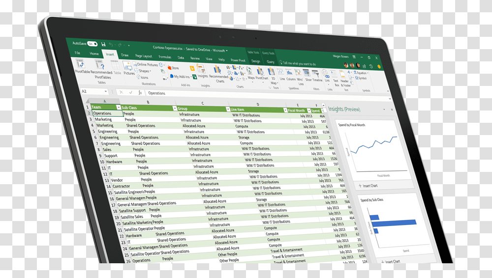 Excel Spreadsheet Computer, Electronics, Menu, Screen Transparent Png