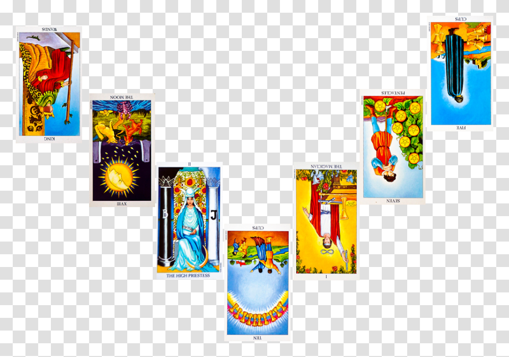 Excellent Features That Is To Do With Tarot Cards, Collage, Poster, Advertisement Transparent Png