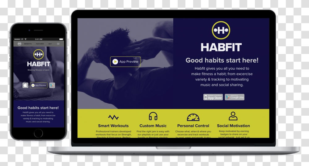 Excercise Habfit Fitness App Online Advertising, Mobile Phone, Electronics, Cell Phone, Monitor Transparent Png