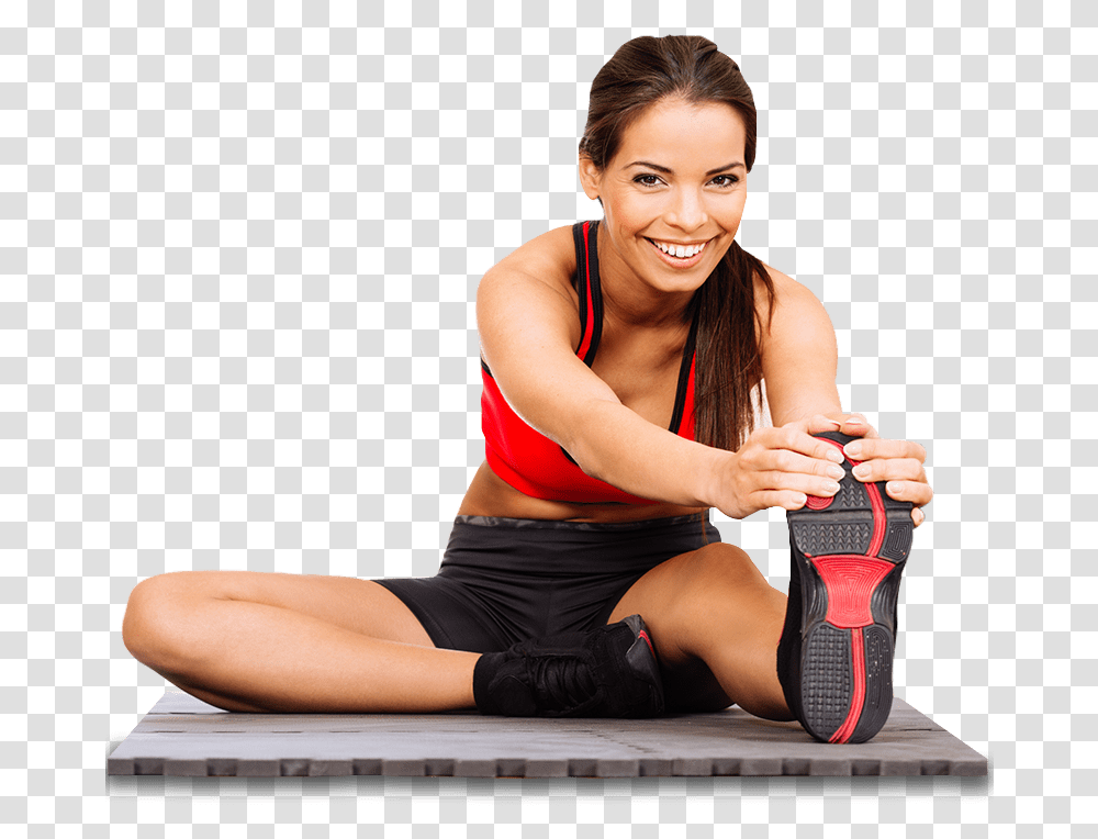 Excercise Sitting, Person, Human, Female, Stretch Transparent Png
