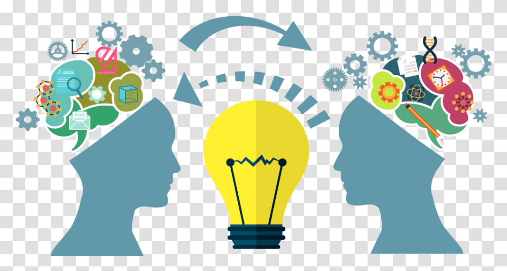 Exchange Ideas, Light, Lightbulb, Poster Transparent Png