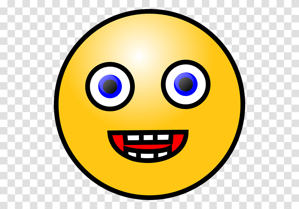 Excited Cartoon Faces Group With Items, Label, Sticker, Disk Transparent Png