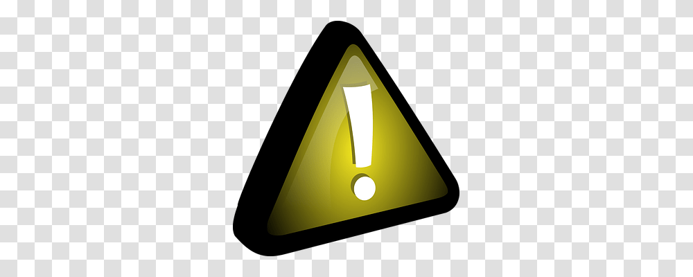 Exclamation Triangle, Sign, Lamp Transparent Png
