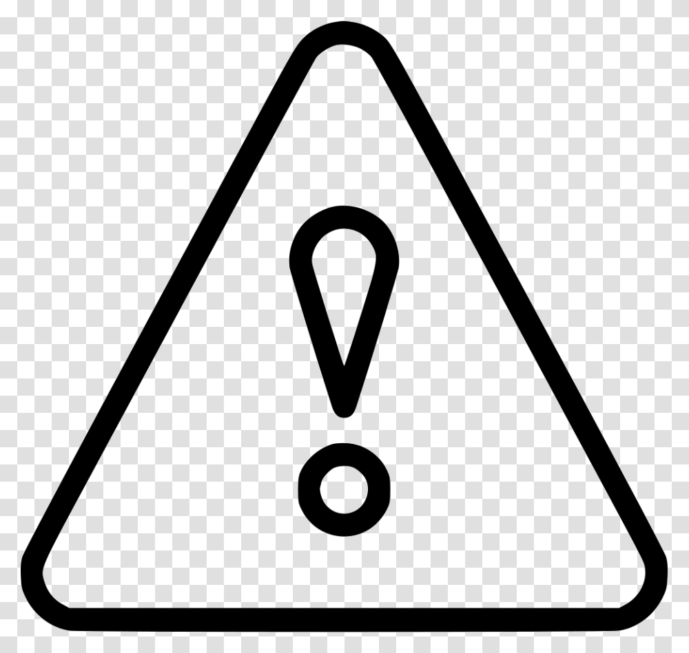 Exclamation Attention Warning Triangle Button Sign Warning Triangle Icon Vector, Shovel, Tool, Road Sign Transparent Png