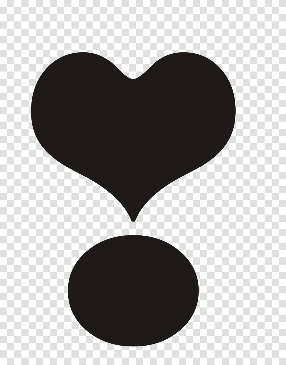 Exclamation Mark Heart Black, Moon, Outer Space, Night, Astronomy Transparent Png