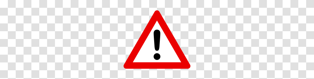 Exclamation Mark, Triangle, Sign, Road Sign Transparent Png