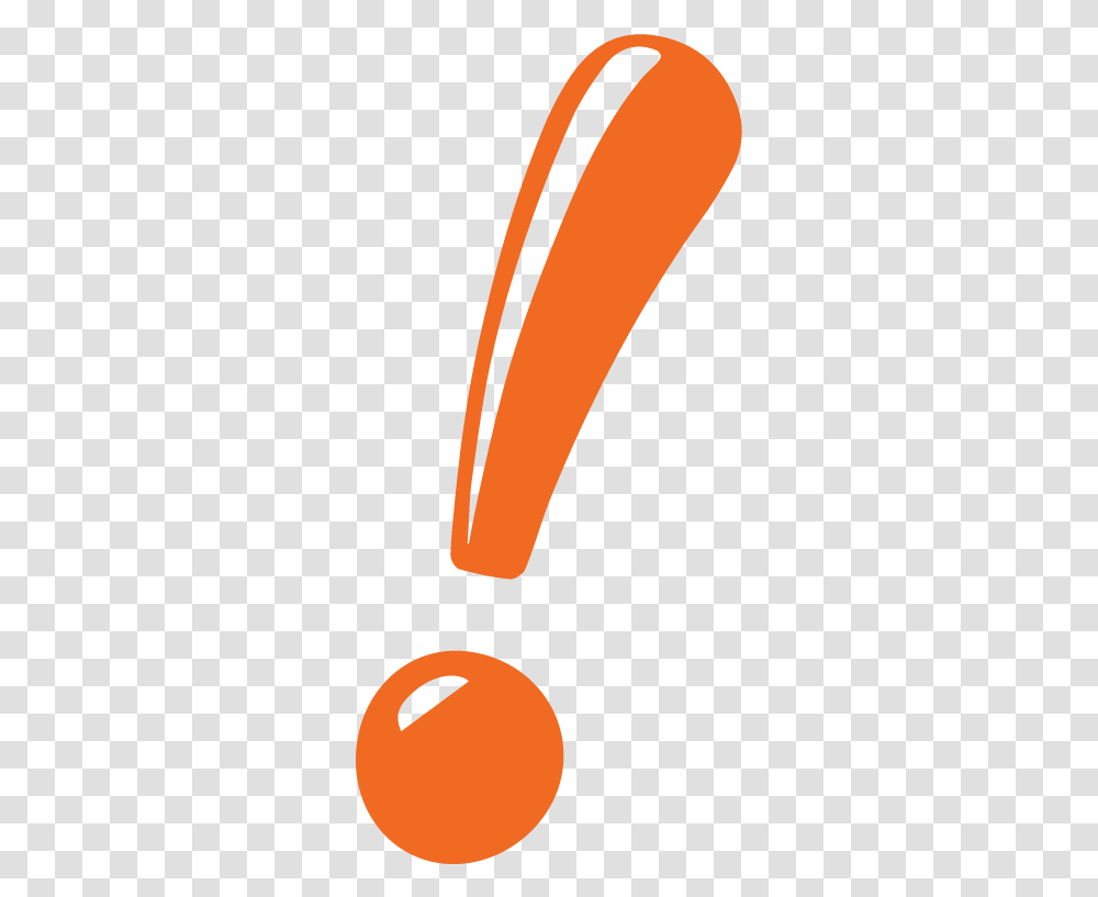 Exclamation Point Exclamation Mark Orange, Sweets, Food, Appliance, Weapon Transparent Png