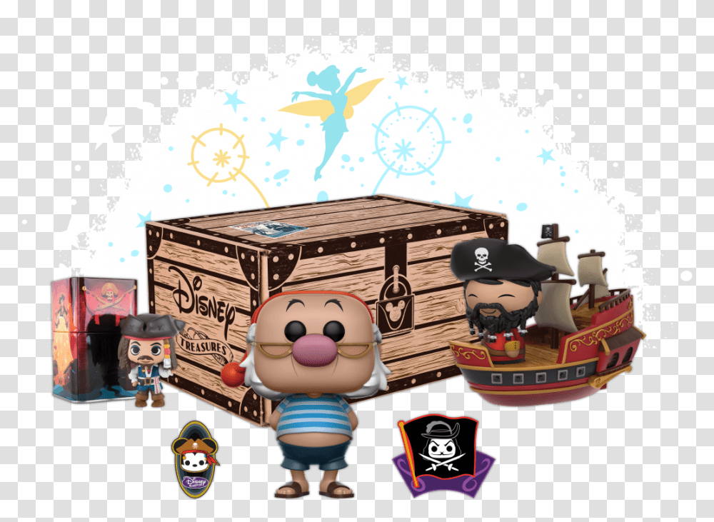 Exclusives In Every Box Funko Mystery Box Disney, Toy, Outdoors, Nature, Doll Transparent Png