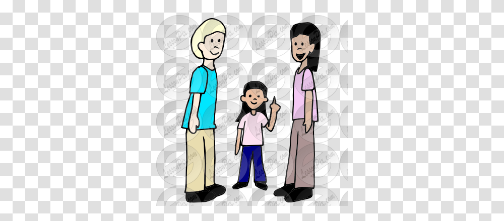Excuse Clipart Group With Items, Person, Comics, Book, People Transparent Png