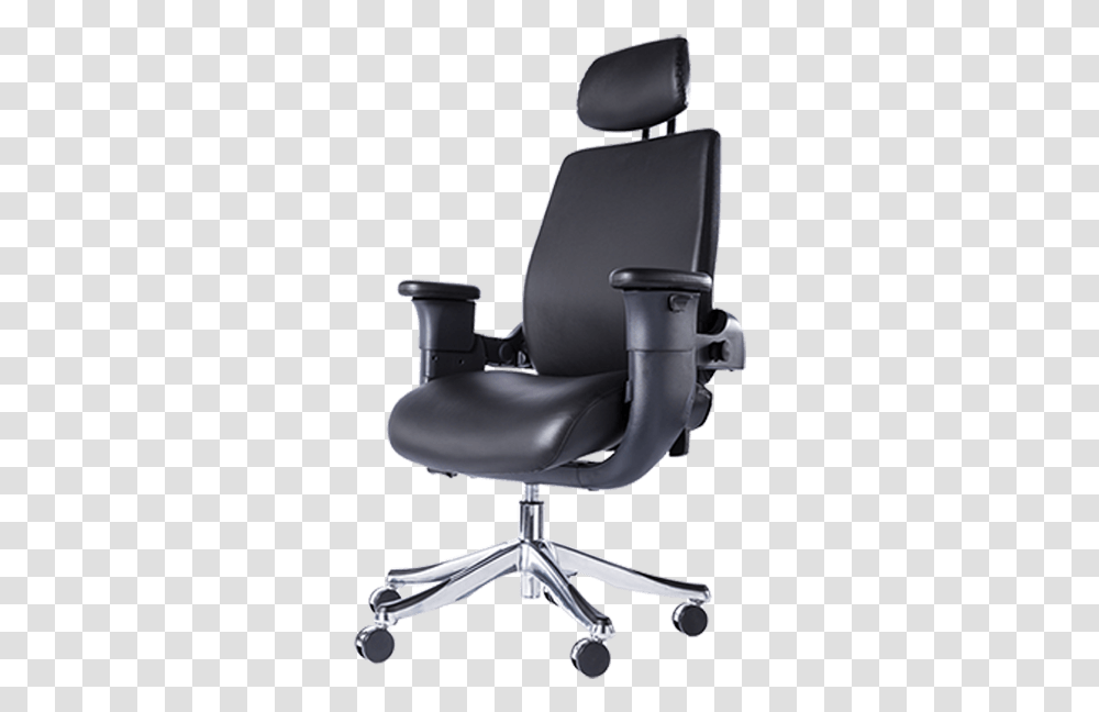 Executive Swing Chair Office Wheel Chair Image, Furniture, Cushion, Armchair, Soccer Ball Transparent Png