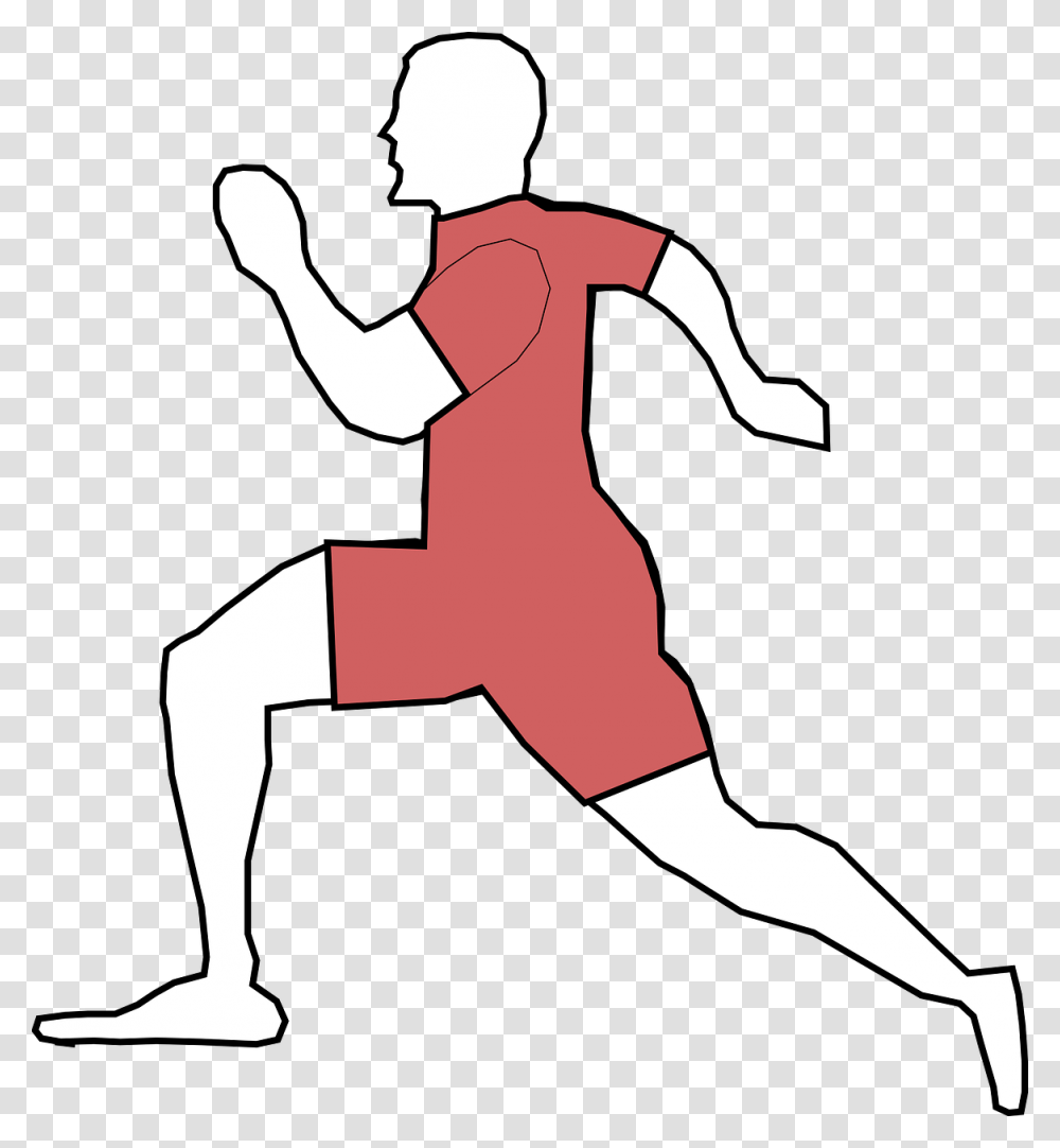 Exercise Clip Art, Person, Kicking, Sport, People Transparent Png