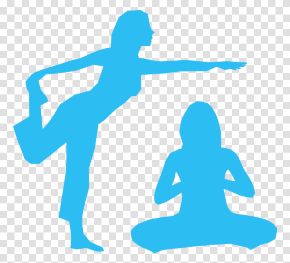 Exercise Download Physical Exercise Icon Hd, Silhouette, Person, Kneeling Transparent Png