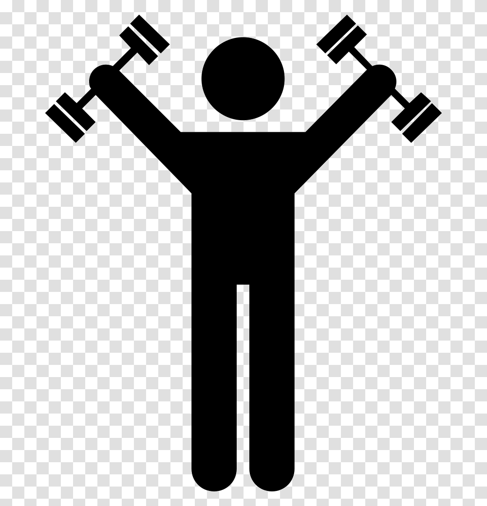 Exercise Images Free Download, Cross, Hand, Crowd Transparent Png