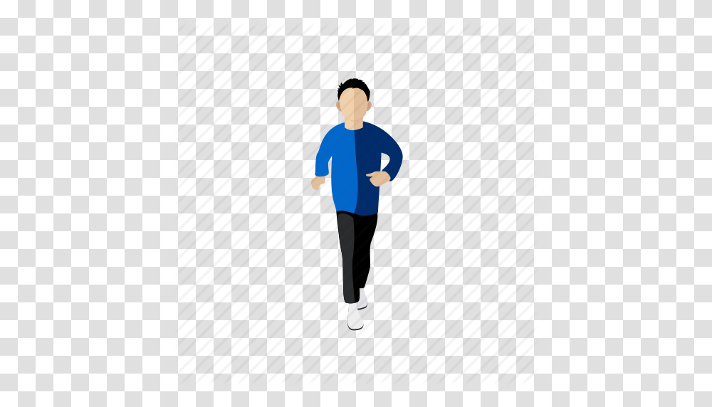 Exercise Man People Running Sport Trainer Icon, Person, Human, Jogging, Fitness Transparent Png