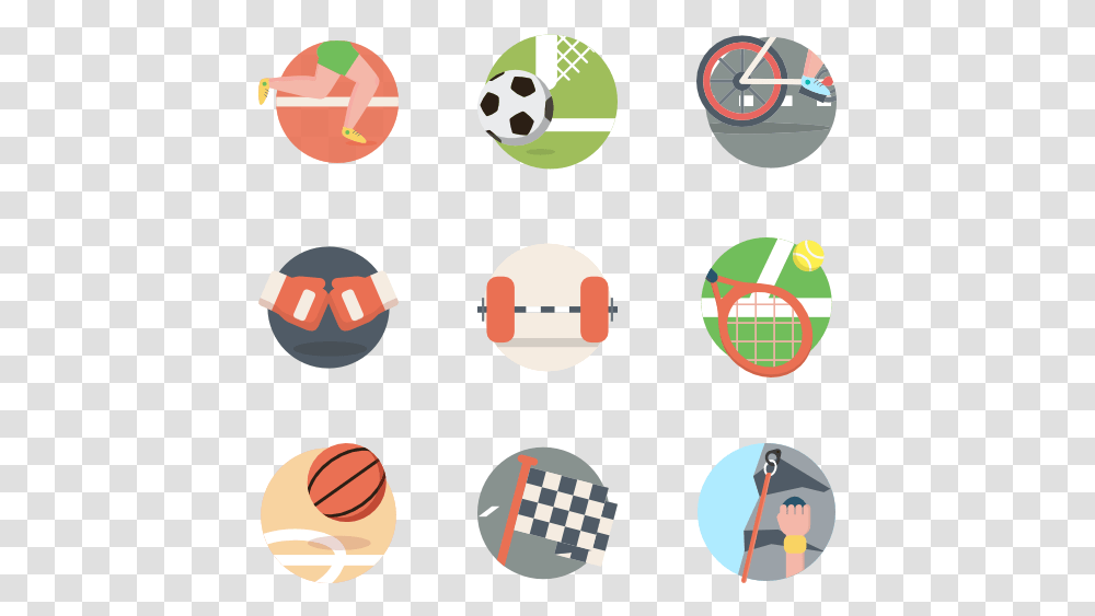 Exercise Photos Colored Sports Icon, Soccer Ball, Team Transparent Png