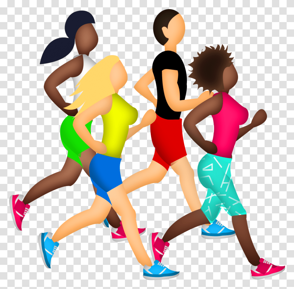 Exercise Running Clipart Running Emoji, Person, Shorts, People Transparent Png