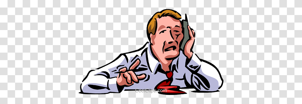 Exhaustion Royalty Free Vector Clip Art Illustration, Person, Face, Doctor, Video Gaming Transparent Png