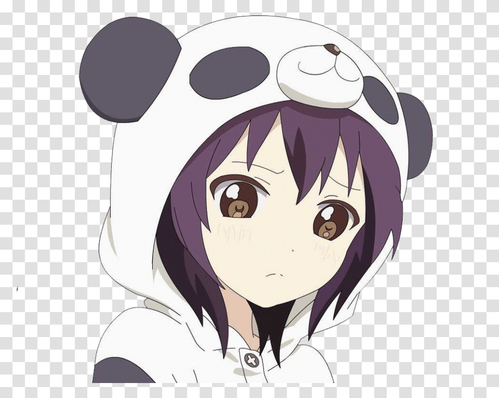 Exhentai Sad Panda Images Clipart Vectors Psd Anime Girl In Panda Hoodie, Comics, Book Transparent Png