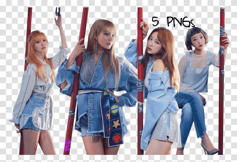 Exid Download Night Rather Than Day Outfits, Person, Human, Apparel Transparent Png