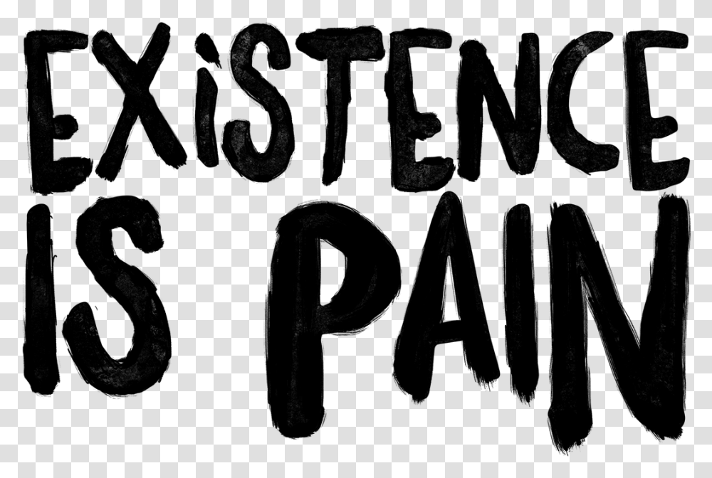 Existence Is Pain Black And White, Outer Space, Astronomy, Nature, Outdoors Transparent Png