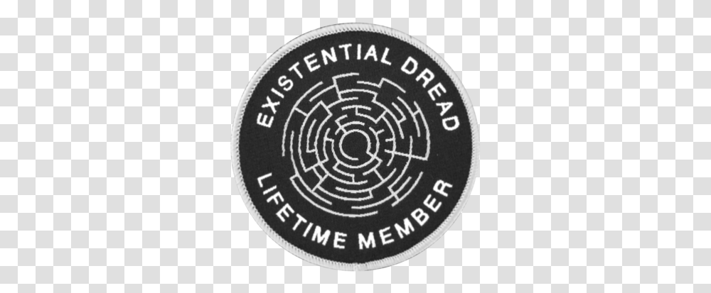 Existential Dread Patch Circle, Rug, Logo Transparent Png