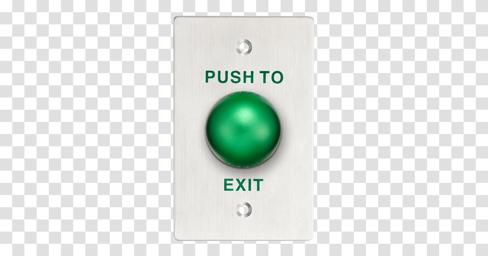 Exit Button With Green Button Circle, Sphere, Ball Transparent Png