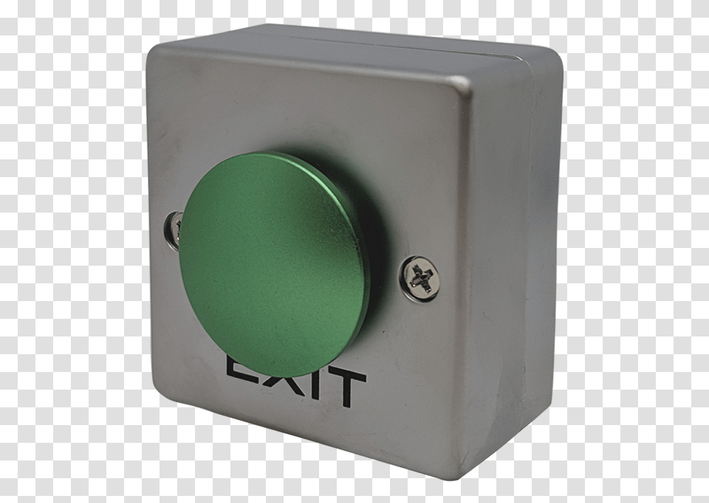 Exit Button With Green Button Subwoofer, Electrical Device, Switch, Mouse, Hardware Transparent Png