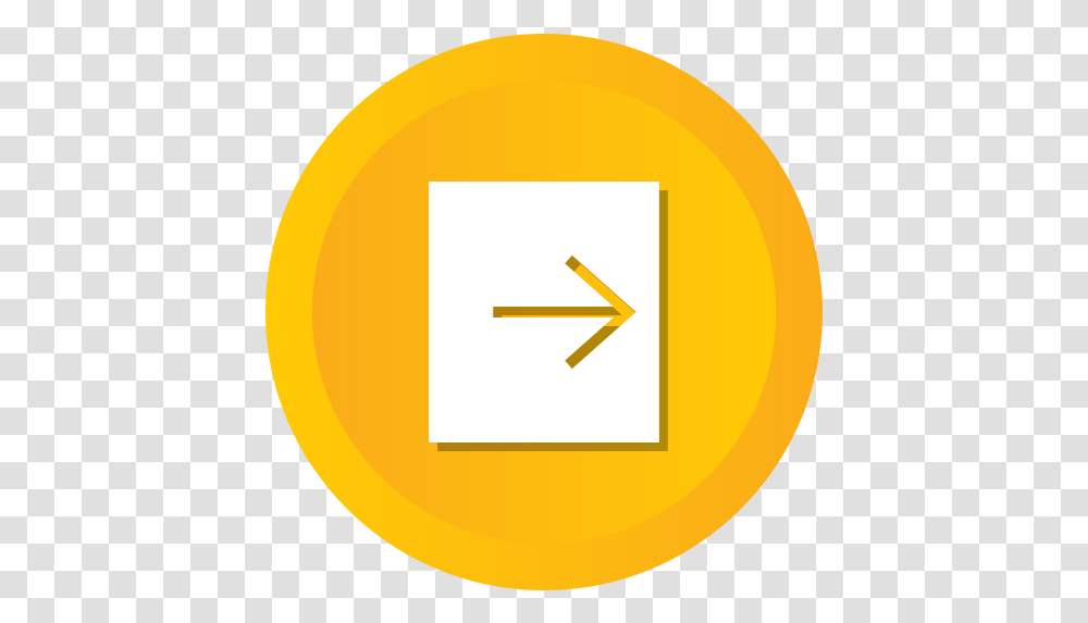 Exit Export Out Send Sending Circle Writing Icon, Symbol, Sign, Text, Number Transparent Png