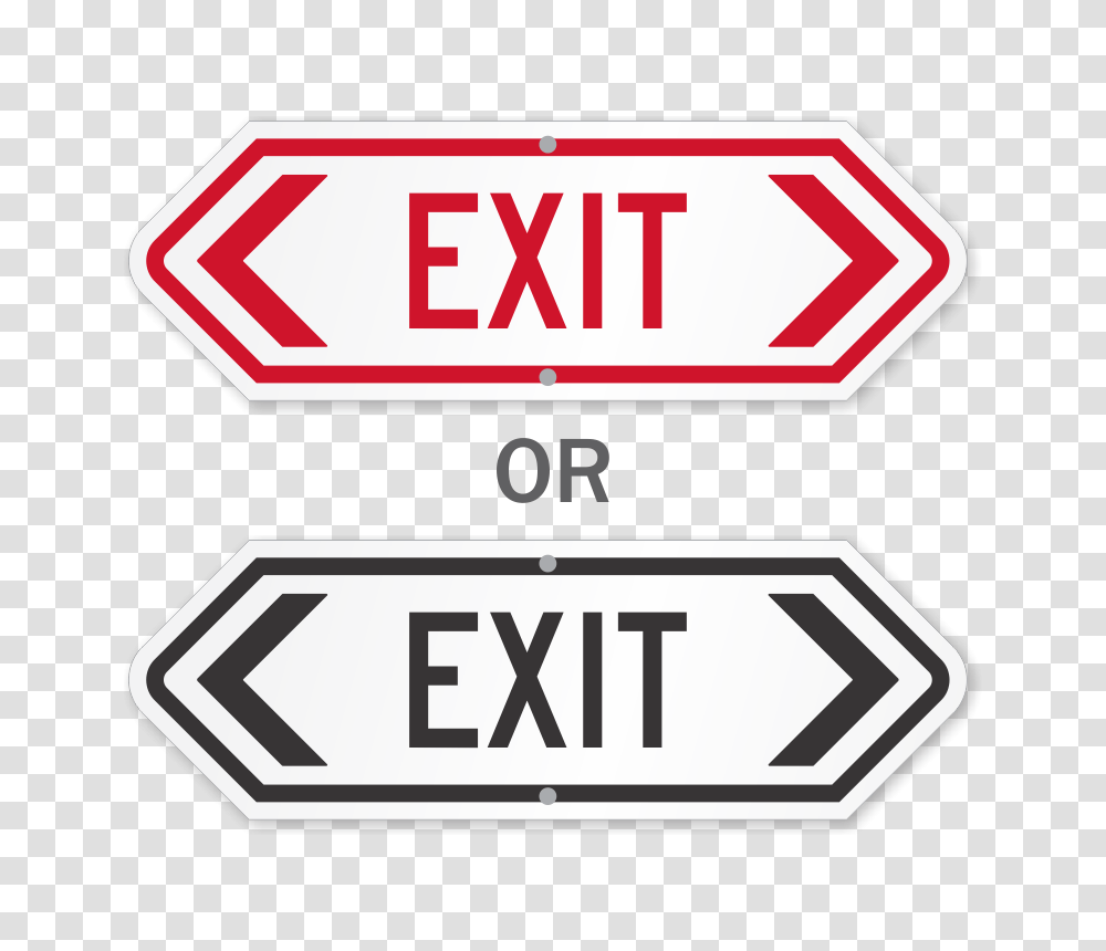 Exit Only Signs Exit Parking Lot Signs, First Aid, Label Transparent Png