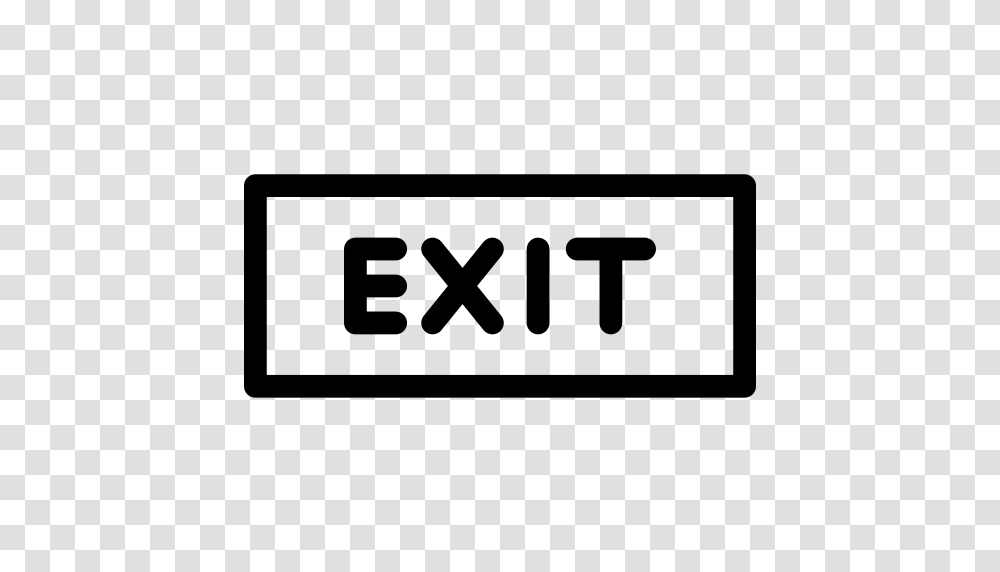 Exit Sign Icon, Gray, World Of Warcraft Transparent Png