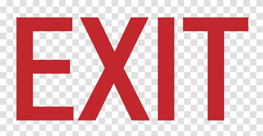 Exit Sign Text, Word, Label, Alphabet Transparent Png