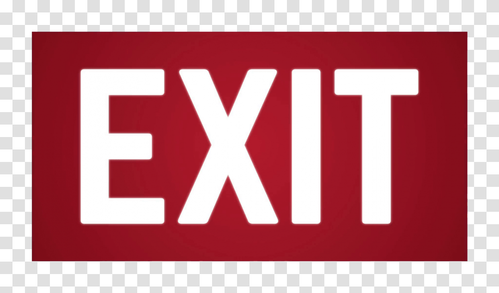 Exit, Word, Label Transparent Png