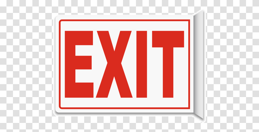 Exit Way Sign, Word, First Aid, Label Transparent Png