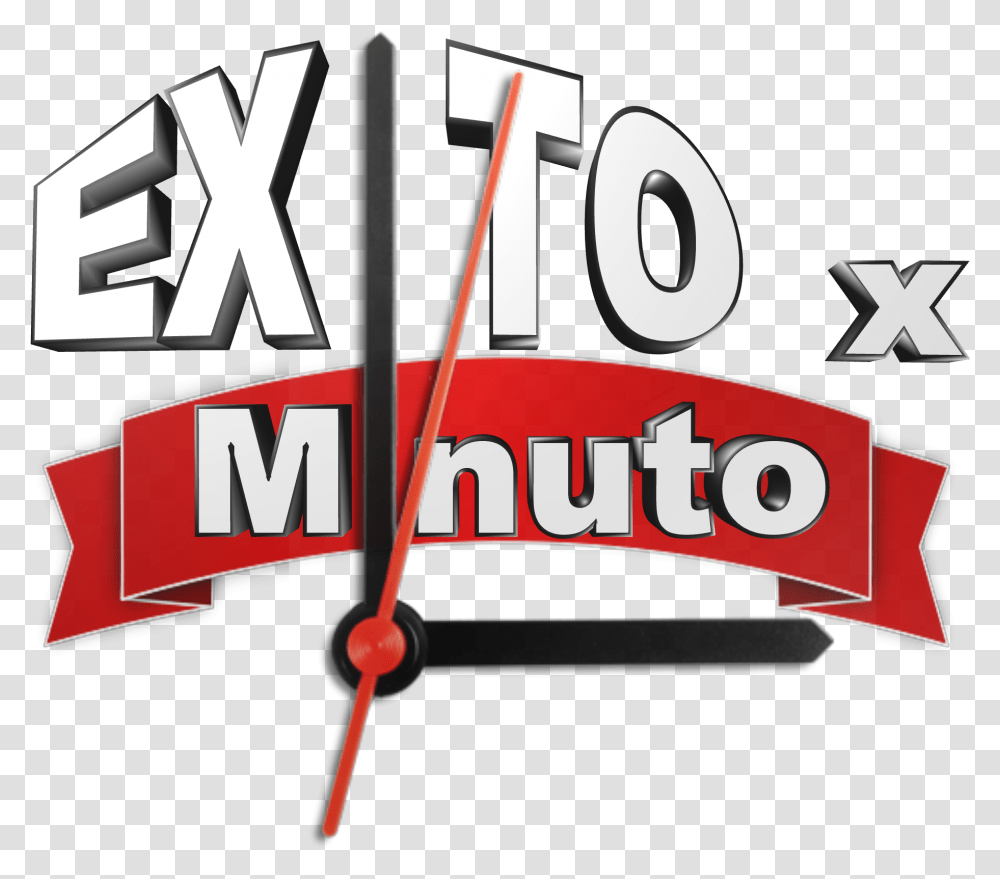 Exito X Minuto Logo Hd Final, Analog Clock, Alphabet Transparent Png