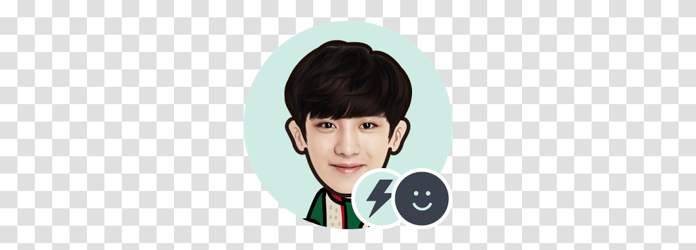 Exo Chanyeol Battery Widget Latest Version Apk, Face, Person, Human, Head Transparent Png