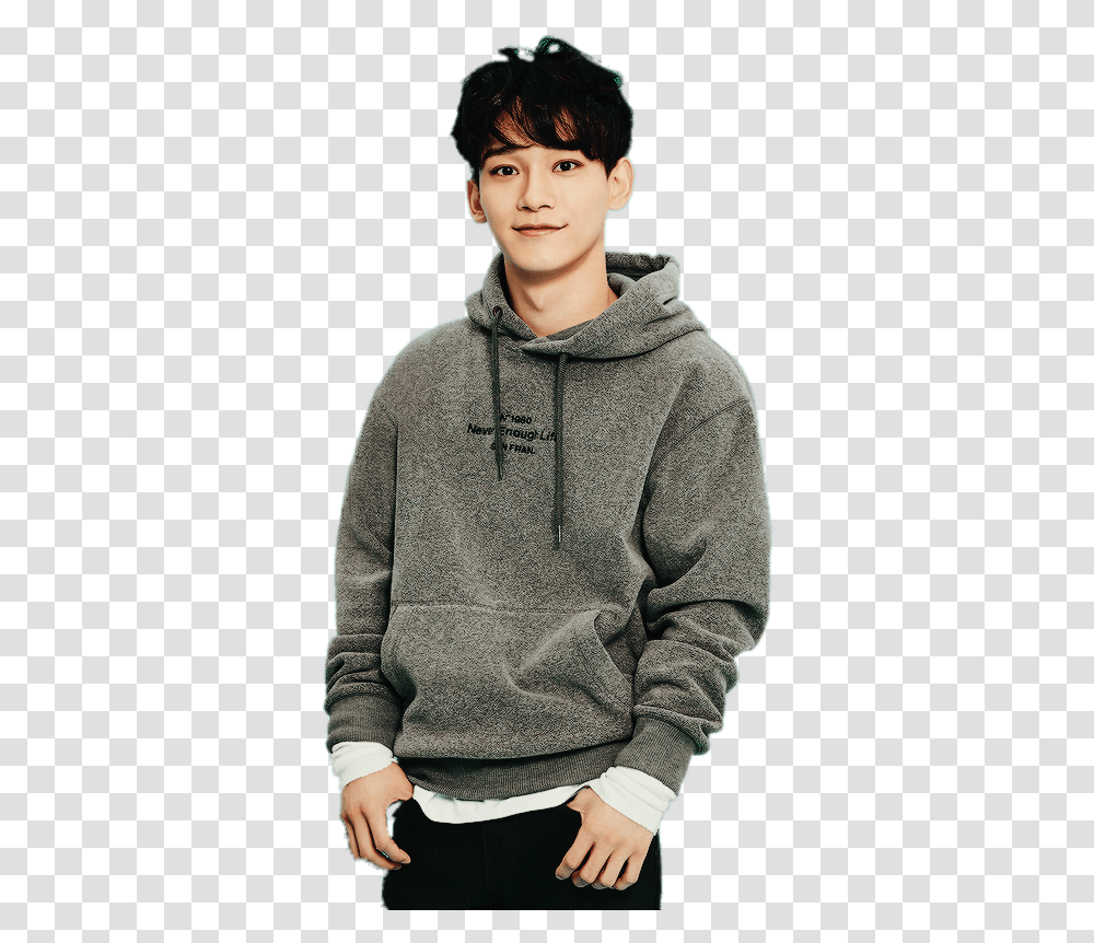 Exo Chen Posing Exo Chen, Apparel, Sweatshirt, Sweater Transparent Png