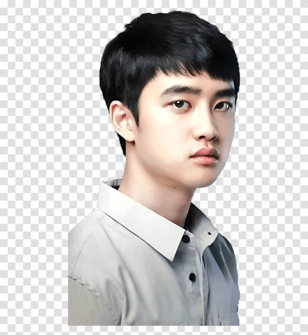 Exo Exobaekhyun Exochanyeol Exokai Exosehun Boy, Face, Person, Human, Hair Transparent Png