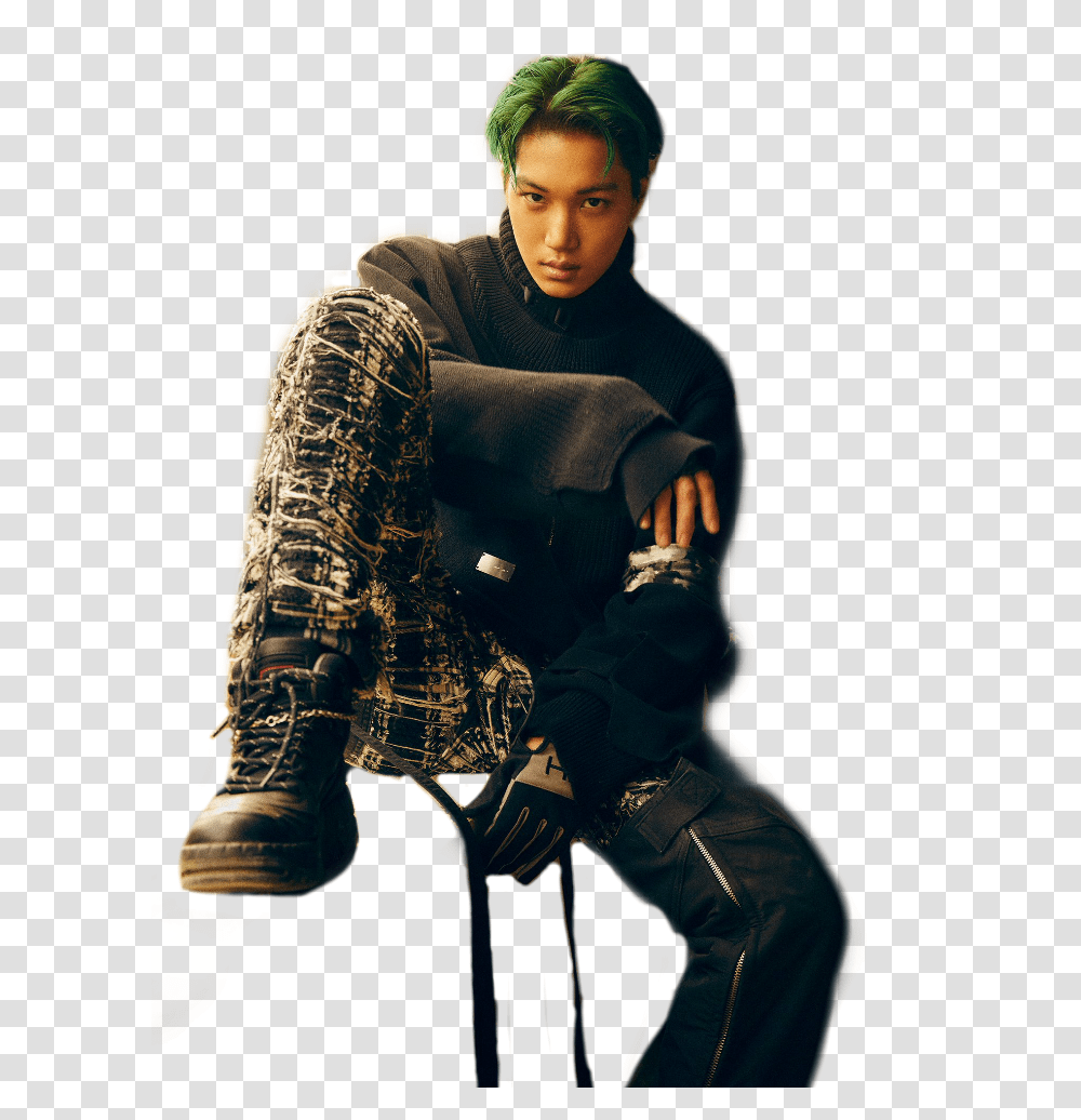 Exo Exokai Kai Kaiexo Exo Kai Kai Exo Exo Obsession Poster Kai, Footwear, Person, Boot Transparent Png