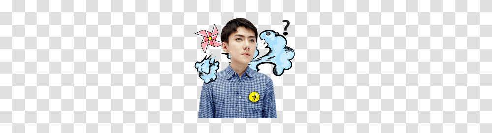 Exo Kakao Tumblr, Boy, Person, Human, Face Transparent Png