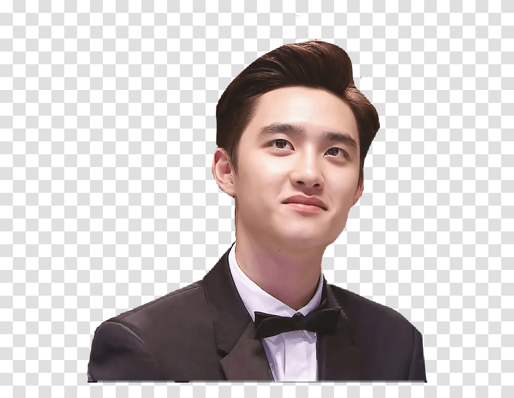 Exo Kyungsoo Tuxedo Exo Clipart Kyung Soo, Face, Person, Suit Transparent Png