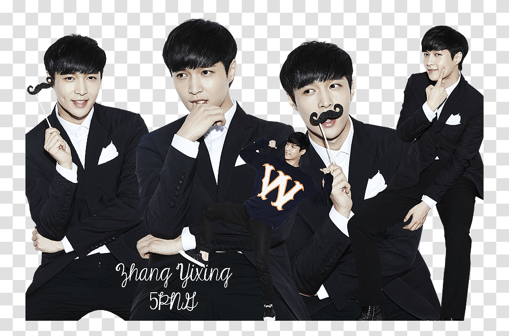 Exo Lay Pack, Person, Suit, Overcoat Transparent Png