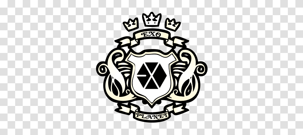 Exo Logo Shared, Trademark, Emblem, Armor Transparent Png