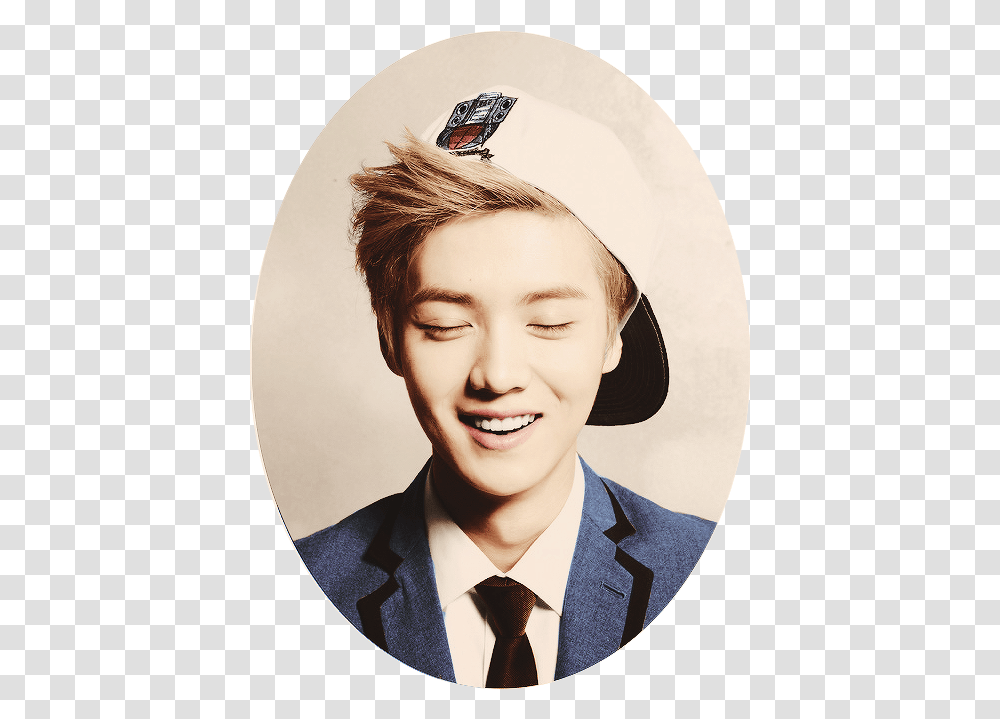 Exo M Xoxo Photoshoot Download Lu Han, Tie, Person, Face Transparent Png