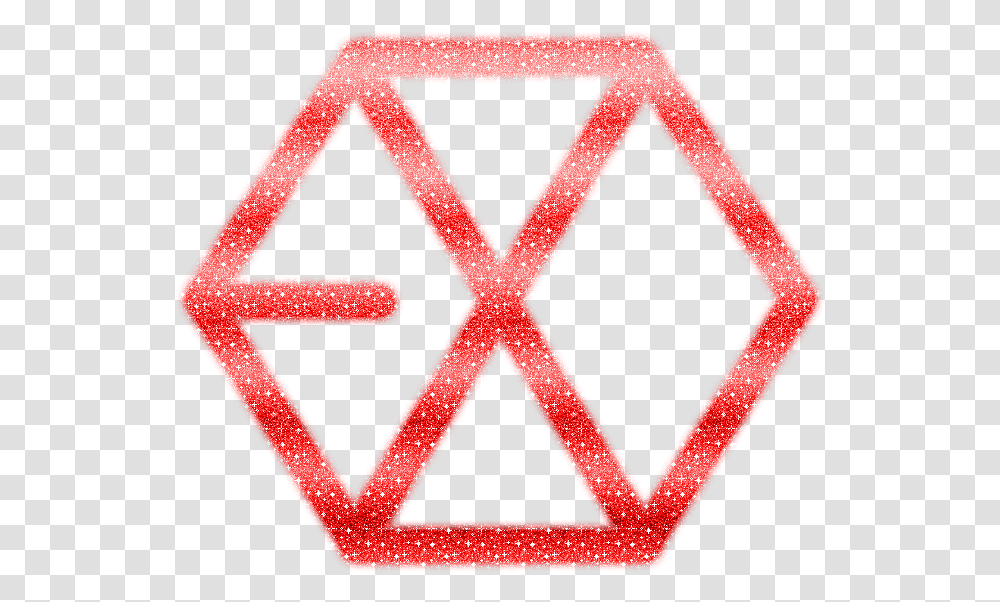 Exo Red Logo Exo Logo Red, Rug, Trademark, Star Symbol Transparent Png